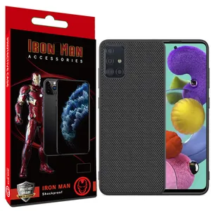 Iron Man Textured Cover For Samsung Galaxy A51