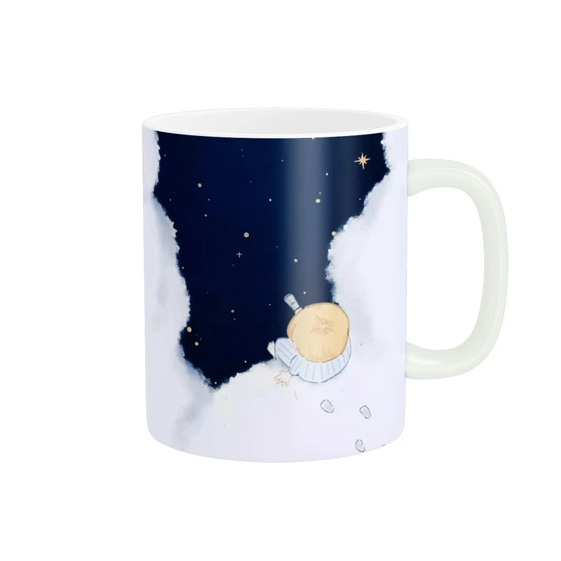 ماگ پاد آفرین مدل ابر و شب کد 203