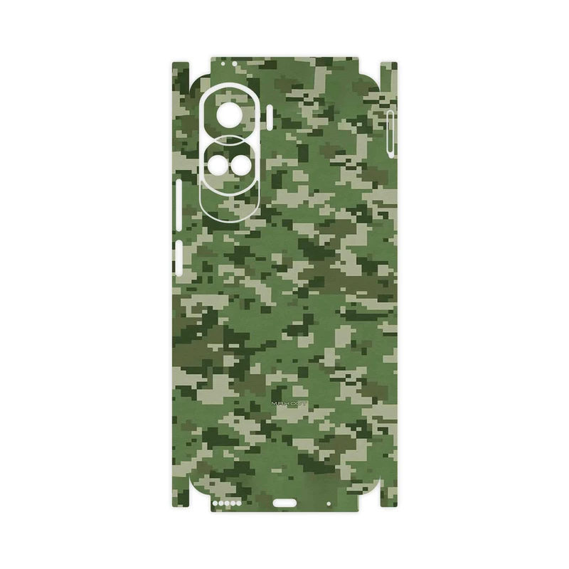 برچسب پوششی ماهوت مدل Army_Green_Pixel-FullSkin مناسب برای گوشی موبایل آنر 90 Lite