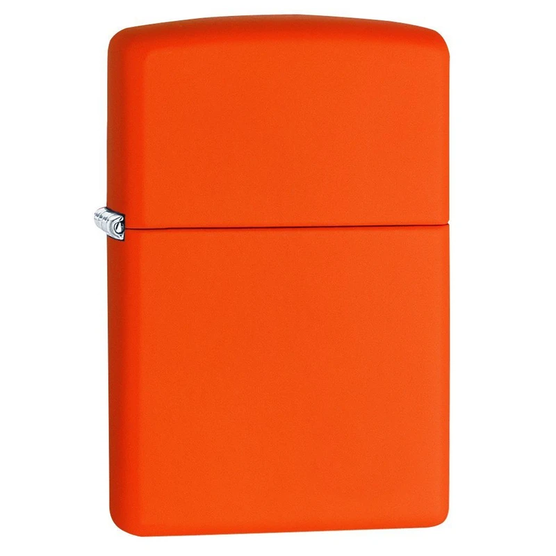 فندک زیپو مدل 231 REGULAR ORANGE MATTE