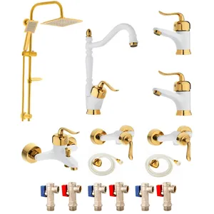 ست شیرآلات ادرینا مدل روکو پلاس مجموعه 15 عددی