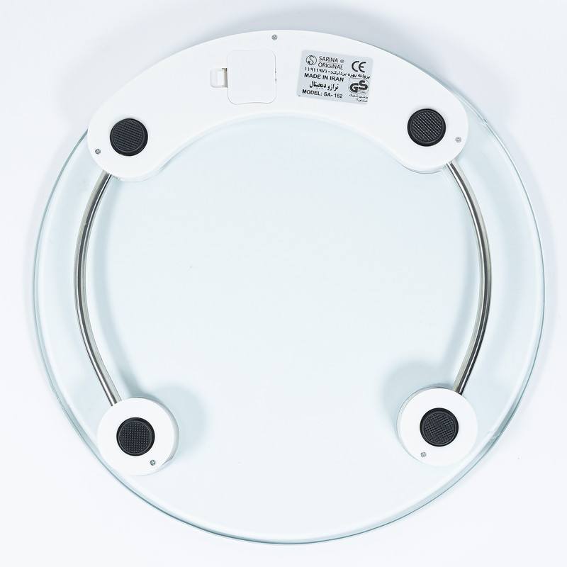 ترازو دیجیتال سارینا مدل SA-152 طرح گرد ترازو دیجیتال سارینا مدل SA-152 طرح گرد