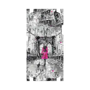 MAHOOT Collage of Catwalk Bridge-FullSkin Cover Sticker for Samsung Galaxy A01