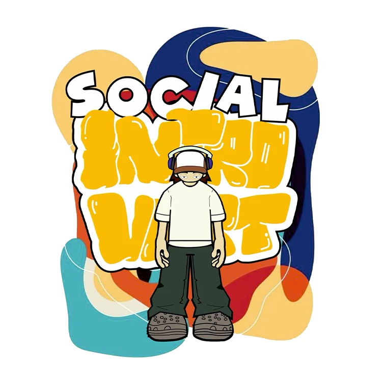 استیکر پارچه و لباس پاد آفرین مدل کارتونی کد S858