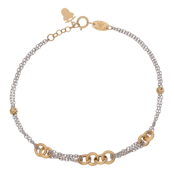 دستبند طلا 18 عیار زنانه مایا ماهک مدل MB1689