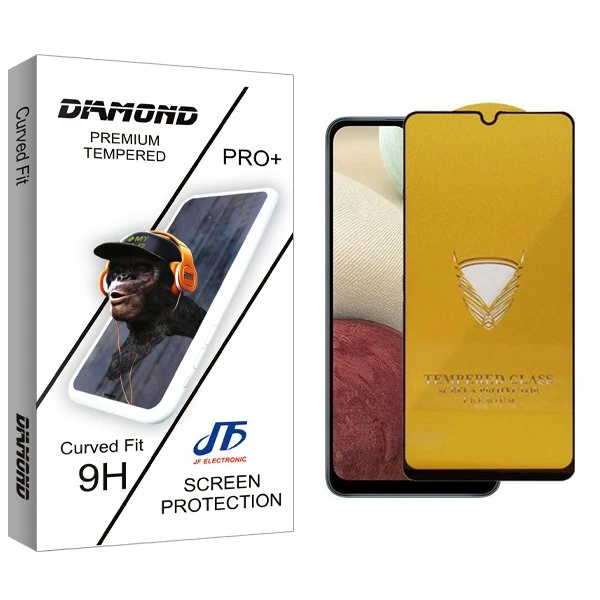 محافظ صفحه نمایش جی اف مدل Diamond OG مناسب برای گوشی موبایل سامسونگ Galaxy A12