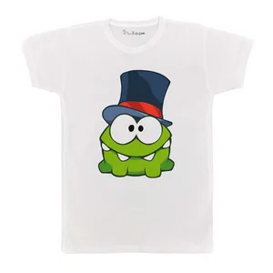 تی شرت بچگانه پرمانه طرح om nom کد pmt.2683