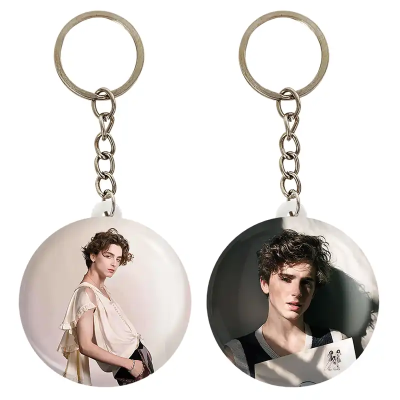 جاکلیدی خندالو مدل تیموتی شالامی Timothée Chalamet کد 1928119282 مجموعه 2 عددی