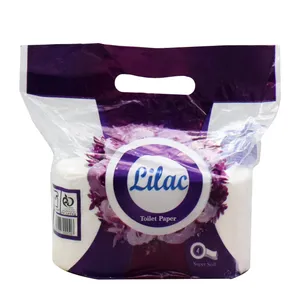 دستمال توالت لیلاک مدل super soft بسته 2 عددی