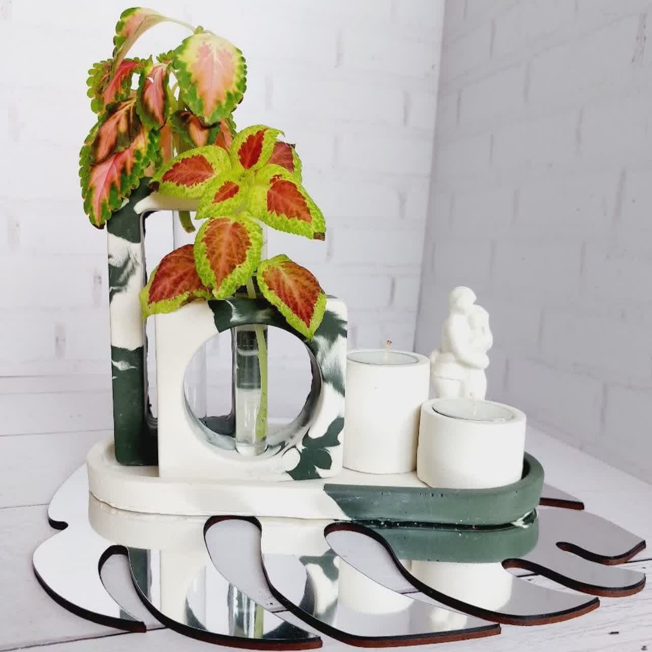 دکوری مدل ست رومیزی مجموعه 6 عددی