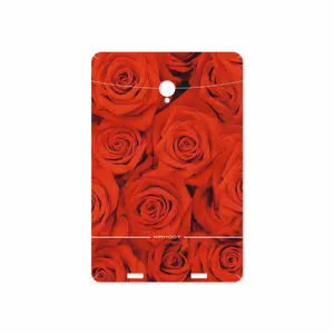 MAHOOT Red-Flower Cover Sticker for Verico Unipad
