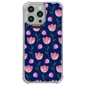 AKAM AMCWTA15PROMAX-FLOWERS8 Cover For Apple iPhone 15 Pro Max