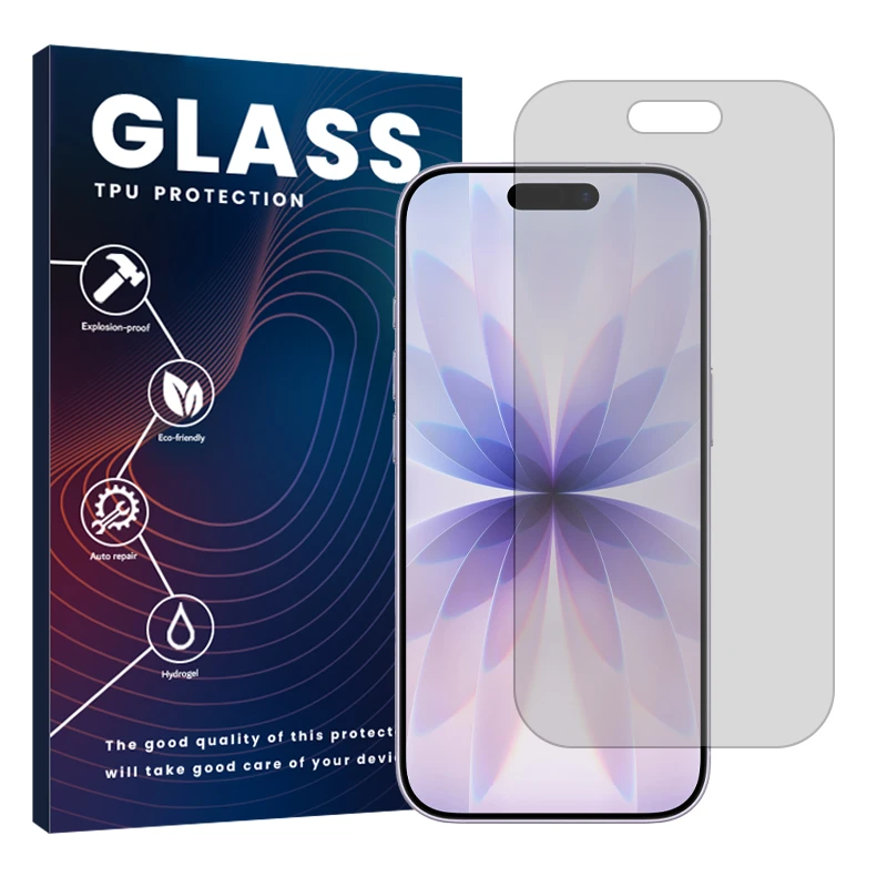 محافظ صفحه نمایش گلس مدل مات مناسب برای گوشی موبایل اپل iPhone 17