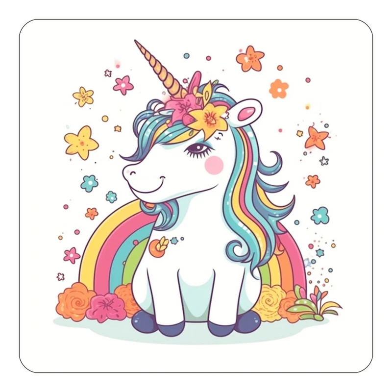 مگنت کاکتی طرح اسب تک شاخ و یونیکورن مدل mp29884