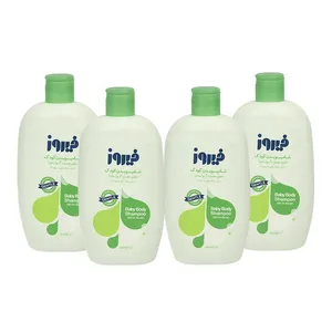 شامپو بدن بچه فیروز مدل Aloe Vera حجم 450 میلی لیتر مجموعه 4 عددی