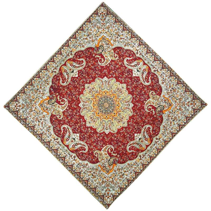 رومیزی ترمه مدل ترنج کد ZRSH1-95