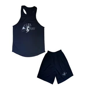 ست تاپ و شلوارک ورزشی مردانه مدل آلفا