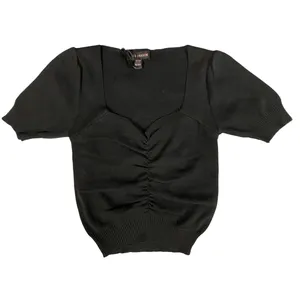 پلیور زنانه مدل 25627 آستین کوتاه دلبر