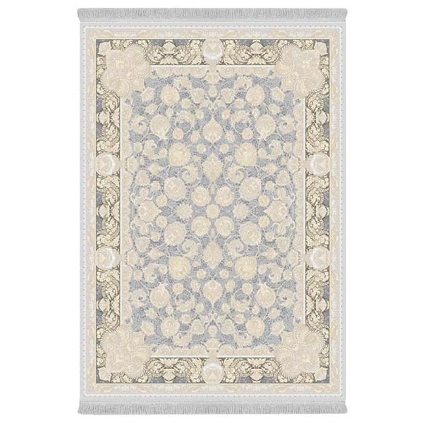 فرش پارچه‌ای دفه مدل فرشینه هازان مخمل طرح فانتزی کد 3306