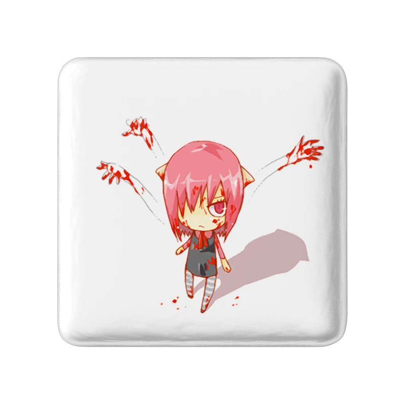 مگنت خندالو طرح کائده انیمه الفن لید مدل مربعی کد 32181