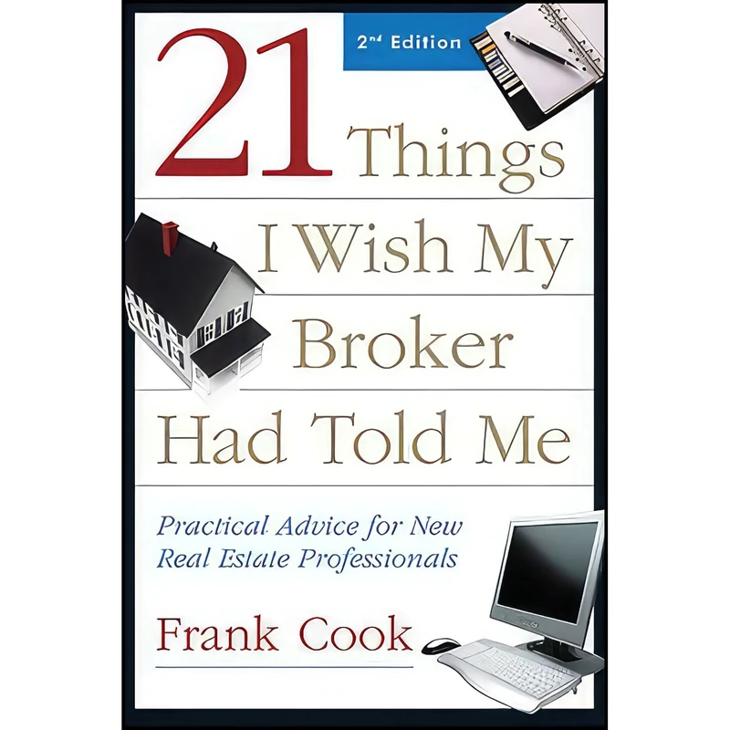 کتاب 21 Things I Wish My Broker Had Told Me اثر Frank Cook انتشارات Kaplan Publishing