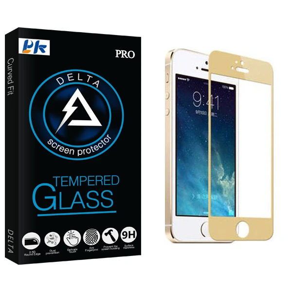 محافظ صفحه نمایش پی کی مدل Delta مناسب برای گوشی موبایل اپل iphone 5/5S