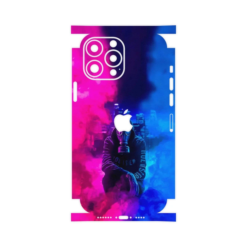 برچسب پوششی ماهوت مدل Smoke Rainbow Digital Art 2-FullSkin مناسب برای گوشی موبایل اپل iPhone 13 Pro Max