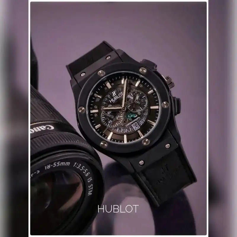 ست ساعت مچی عقربه ای زنانه و مردانه  مدل بیگ بنگ تک موتور