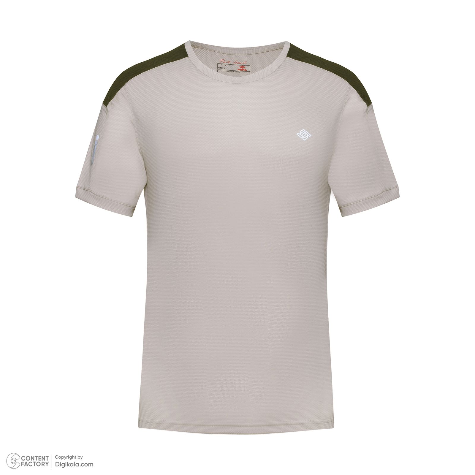 تی شرت  آستین کوتاه ورزشی مردانه پانیل مدل 206K -  - 2