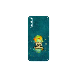 MAHOOT Collage of Earth Face Cover Sticker for Huawei Y8p