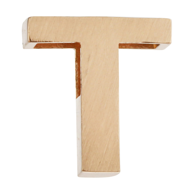 آویز گردنبند طلا 18 عیار زنانه مایا ماهک مدل MM1525 طرح حرف لاتین 3بعدی T