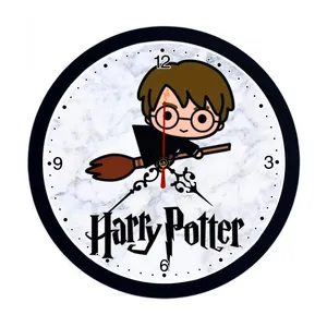 ساعت دیواری مدل هری پاتر و چوب جادو کد s-116