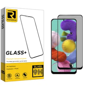 Randika Gld Privacy Screen Protector For Samsung   Galaxy A51
