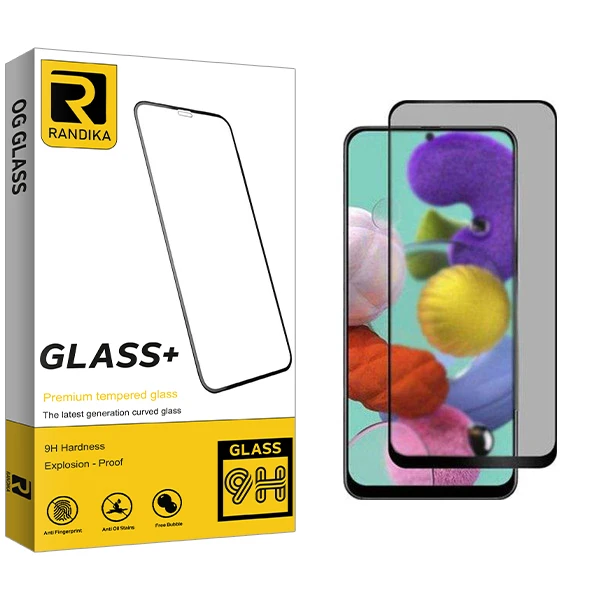 محافظ صفحه نمایش حریم شخصی راندیکا مدل Gld مناسب برای گوشی موبایل سامسونگ Galaxy A51