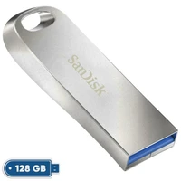 فلش مموری سن دیسک مدل Ultra Luxe ظرفیت 128 گیگابایت با رابط USB 3.1