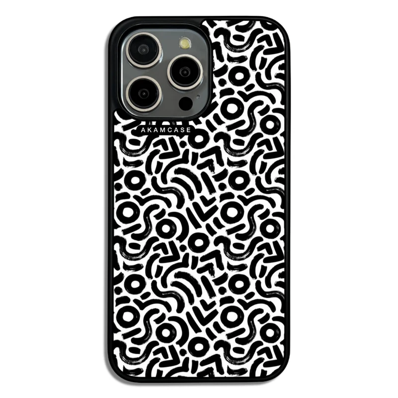 کاور آکام مدل AMC-WA15PROMAX-DOODLE5مناسب برای گوشی موبایل اپل iPhone 15 Pro Max