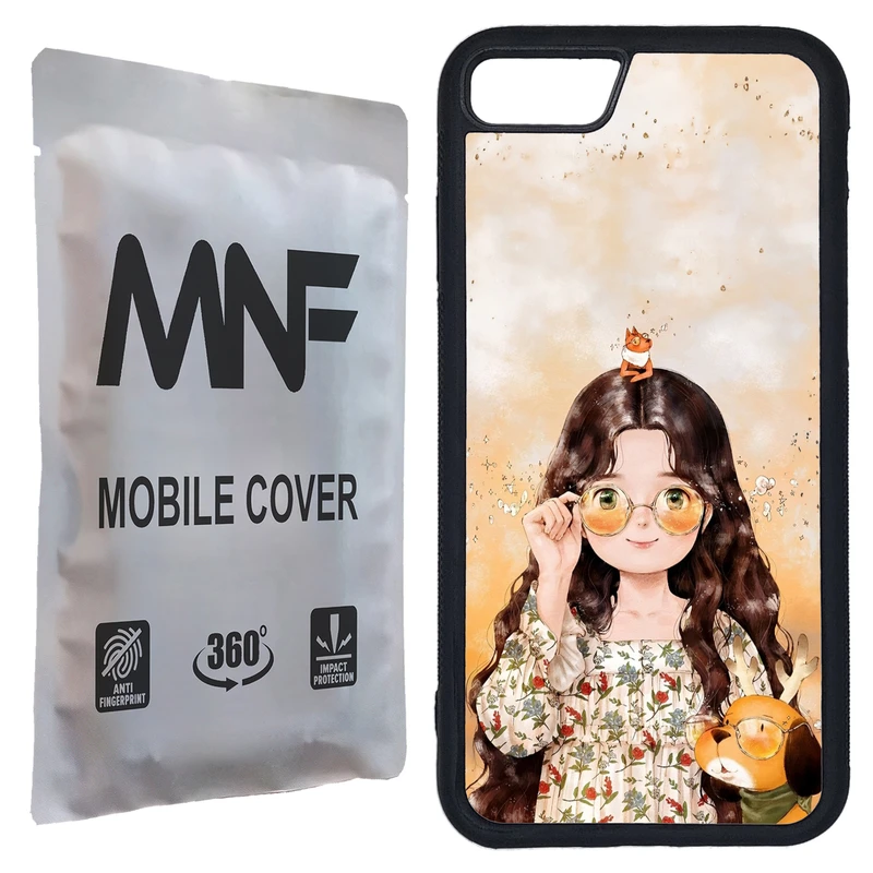 کاور ام ان اف طرح دخترانه کد P-261 مناسب برای گوشی موبایل اپل iPhone 7 / 8
