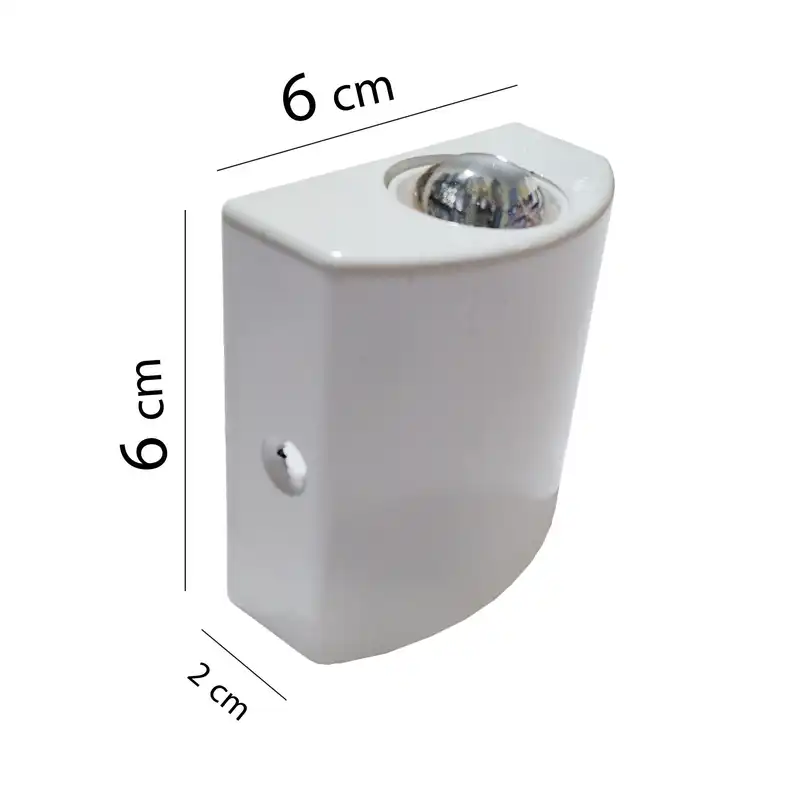 چراغ دکوراتیو آبنور مدل دو طرفه کد W2