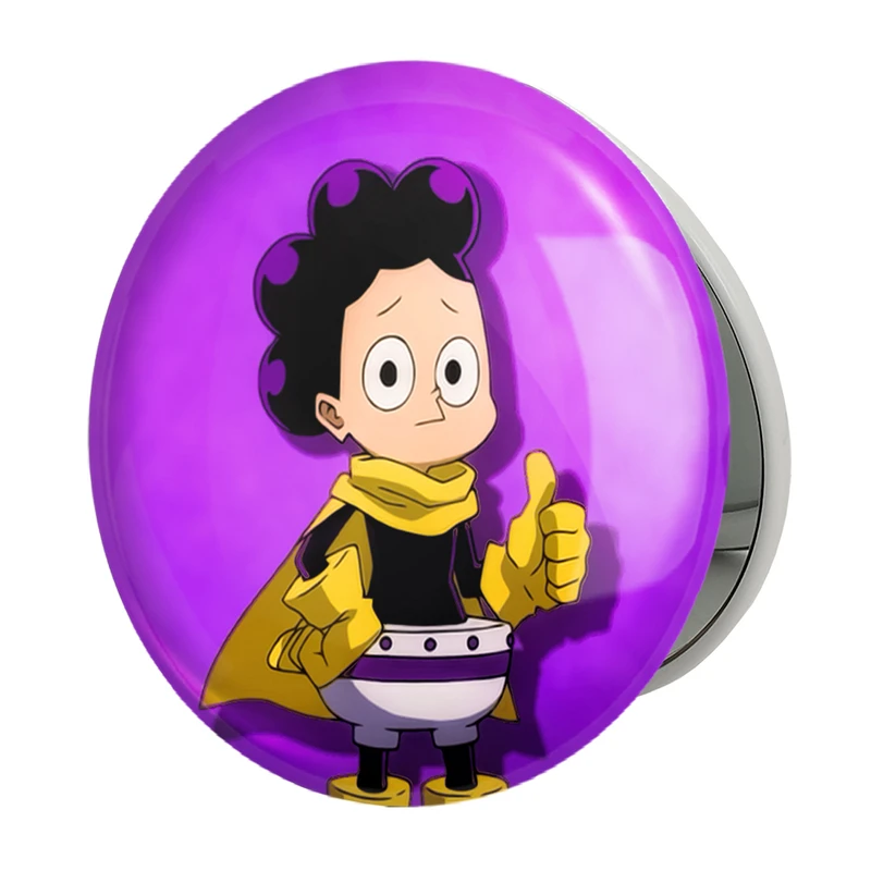 آینه جیبی خندالو طرح مینتا مینورو انیمه آکادمی قهرمان من مدل تاشو کد 11572 