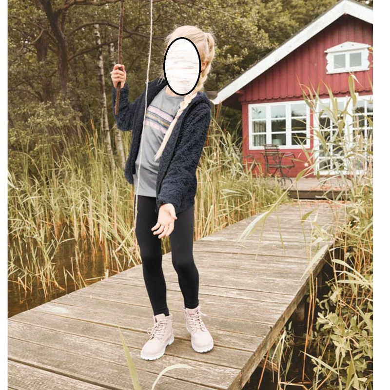 عکس شماره 4 : تی شرت آستین بلند دخترانه پیپرتس مدل پنبه ای کد 8302794