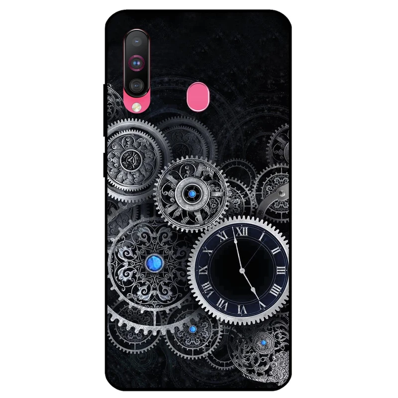 کاور مگافون طرح ساعت مدل 8161 مناسب برای گوشی موبایل سامسونگ Galaxy A60 / M40       