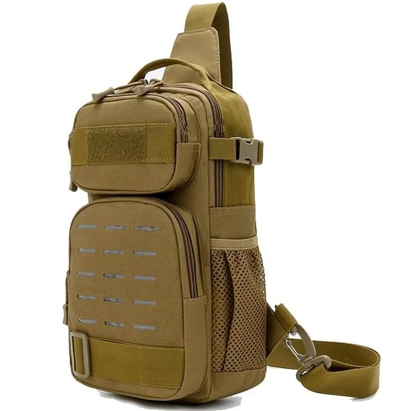 کوله پشتی یک طرفه مدل تاکتیکال شبرنگدار کد APP-242