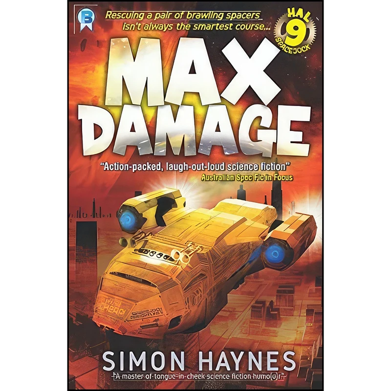 کتاب Max Damage  اثر Simon Haynes انتشارات تازه ها