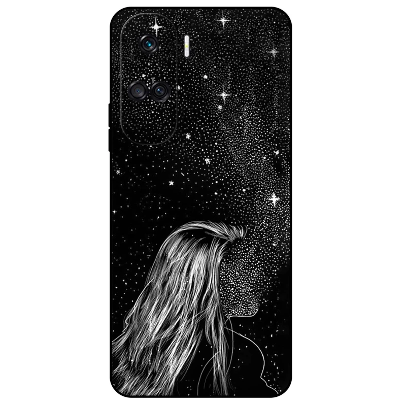 کاور مگافون طرح دخترانه مدل 8264 مناسب برای گوشی موبایل آنر 90 Lite