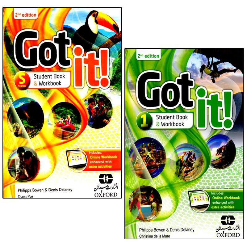 کتاب Got It Second Edition اثر جمعی از نویسندگان انتشارات سپاهان دو جلدی کتاب Got It Second Edition اثر جمعی از نویسندگان انتشارات سپاهان دو جلدی