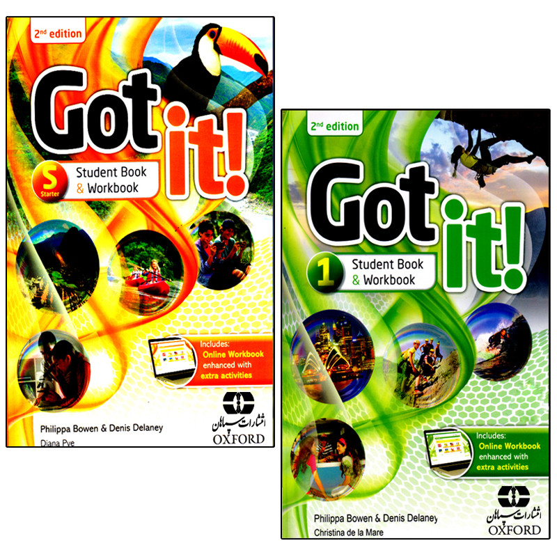 کتاب Got It Second Edition اثر جمعی از نویسندگان انتشارات سپاهان دو جلدی کتاب Got It Second Edition اثر جمعی از نویسندگان انتشارات سپاهان دو جلدی