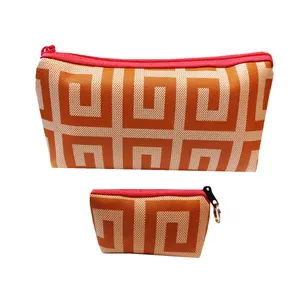 کیف لوازم آرایش زنانه مدل gh1 بسته 2 عددی