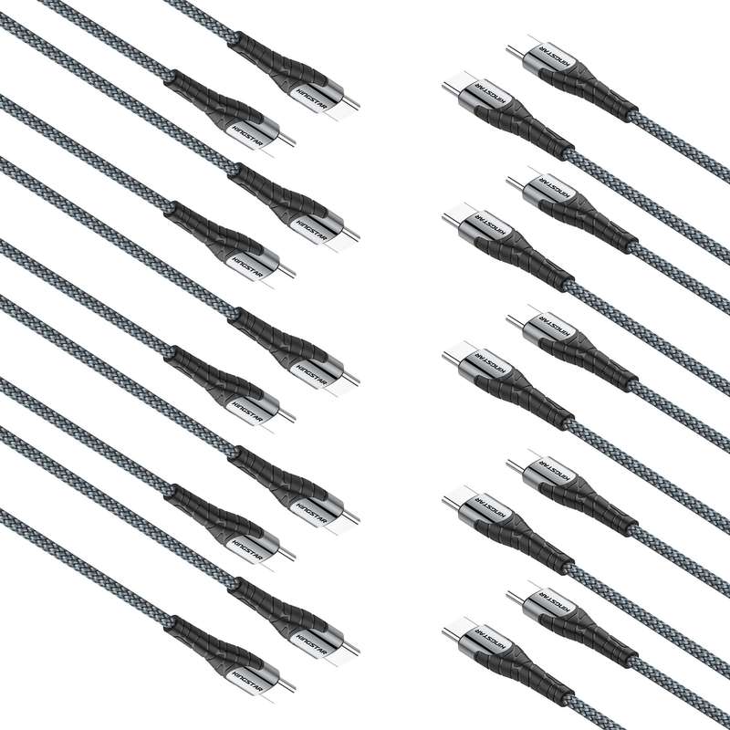 کابل USB-C to USB-C کینگ استار مدل K331 C طول 1 متر بسته 10 عددی