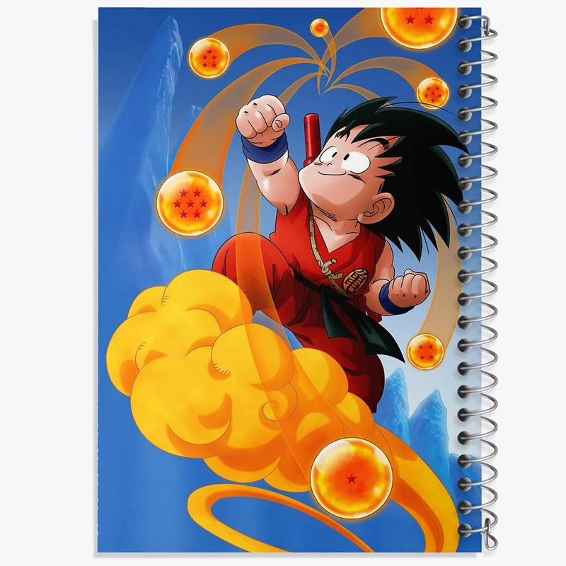 دفتر نت موسیقی 50 برگ خندالو مدل گوهان انیمه دراگون بال Dragon Ball کد 4945
