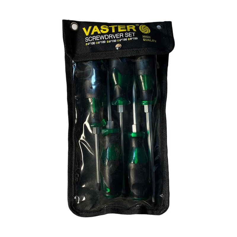 پیچ گوشتی واستر مدل ضربه خور کد VHS05 بسته 5 عددی